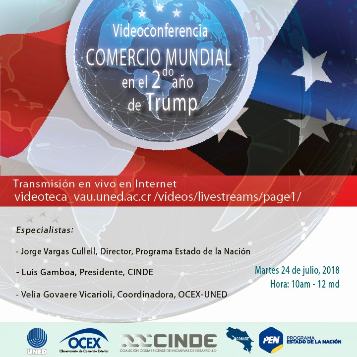 Invitacion Trump y Comercio videoconferencia UNED 24 julio 2018 vfinal